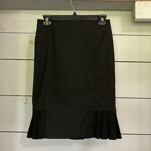 Bebe pinstripe pencil skirt